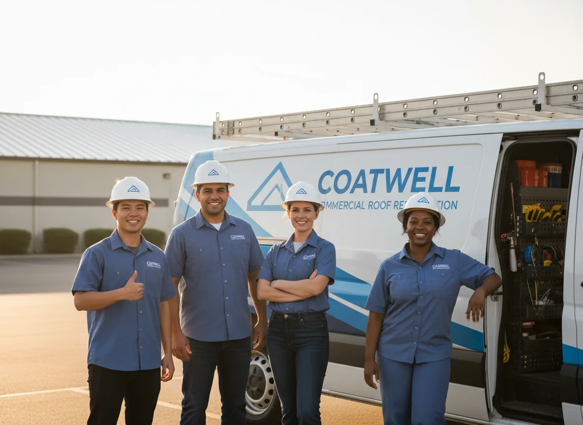 Commercial roof coating company in Newfield, NJ